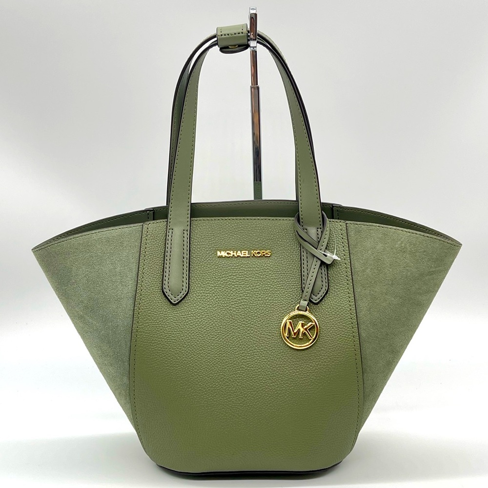 Michael Kors Portia Small Bucket Tote Bag - Picture 1 of 13